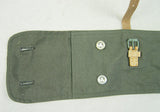 WWII German Zeltbahnen Bag Grey Fabric Reproduction