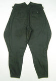 World War 2 WWII German Elite M32 Black Wool Breeches Pants