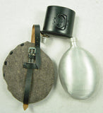 WWII German 0.7L Canteen , Strap , Cover Set Top Quality