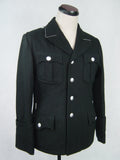WWII German Elite M32 NCO Black Wool Jacket TOP