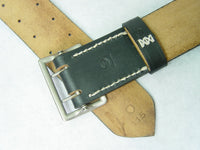 WW2 German Officer Double Claw Belt Rero Black