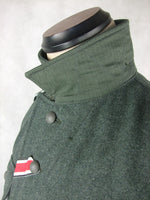 WWII World War 2 German M43 Field Tunic Grey Green Wool