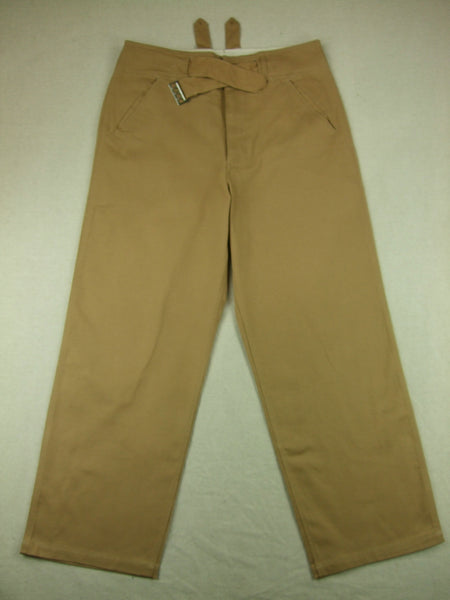 WWII German DAK Afrikakorps Field Trousers Pants Sand