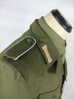 WWII German DAK Field Tunic Jacket With Insignia Green