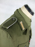 WWII German DAK Field Tunic Jacket With Insignia Green