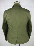 WWII German DAK Field Tunic Jacket With Insignia Green