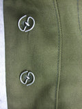 WWII German DAK Field Tunic Jacket With Insignia Green