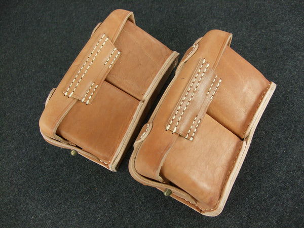 WWII IJA Type 99 Ammo Front Pouch Pair