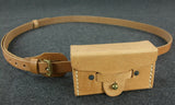 WWII IJA Nambu 14 Holster +Belt + Ammo Pouch + Canvas Lanyards