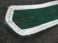 WW2 German Pre-War Early Shoulder Boards Sergeant Pair Dark Green