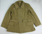 WWII France French Army Model 1938 Bourgeron Jacket Tan