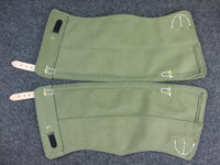 WW2 French Gaiters Model 1945 Guêtres Mle 45 Green
