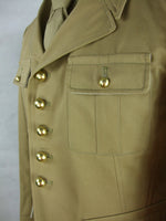 WW2 France French Colonial M38 Officer Jacket Khaki