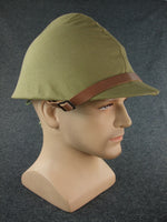 WW1 WW2 France French Helmet Cover Tan Cotton For Adrian Helmet