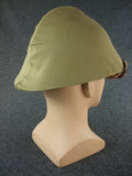 WW1 WW2 France French Helmet Cover Tan Cotton For Adrian Helmet
