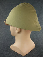 WW1 WW2 France French Helmet Cover Tan Cotton For Adrian Helmet