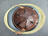 WW1 WW2 France French Helmet Cover Tan Cotton For Adrian Helmet