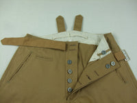 WWII German DAK Afrikakorps Breeches Sand