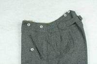WWII German Mountain Troops M37 Stone Gray Wool Trousers Pants