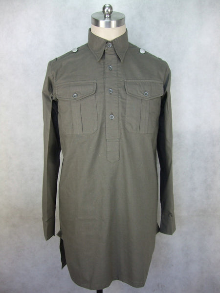 WWII German Heer Elite M43 Service Shirt Dark Grey