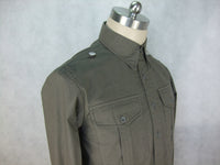 WWII German Heer Elite M43 Service Shirt Dark Grey