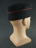 WWII German HJ Black Wool Motor Cap Side Cap R