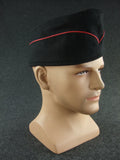 WWII German HJ Black Wool Motor Cap Side Cap R