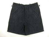 WWII German Youth Jugend HJ Shorts Black Cotton Corduroy