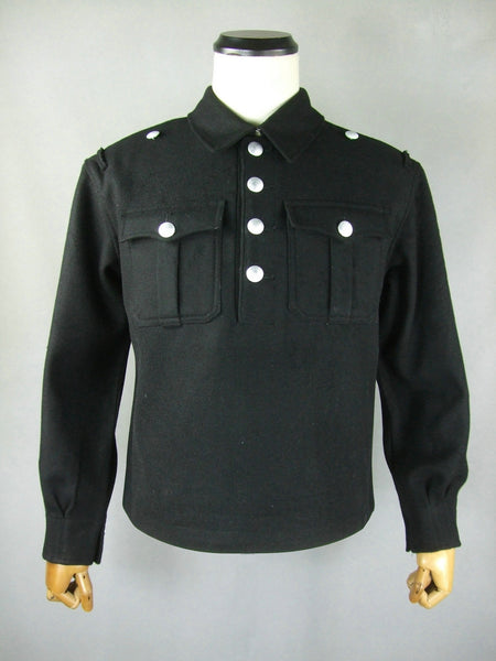 WW2 German HJ Black Wool Uniform Winter Smock