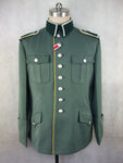 WWII German Wehrmacht WH Gabardine NCO Piped Dress Tunic Jacket