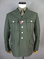WWII German Elite M34 FieldGrey Wool Tunic Officer Feldbluse