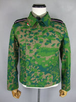WWII German Palm Forest Camo Panzer Wrap Tunic Spring