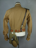 WWII German Elite SA Brown Cotton Shirt Tunic