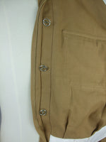 WWII German Elite SA Brown Cotton Shirt Tunic