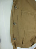 WWII German Elite SA Brown Cotton Shirt Tunic