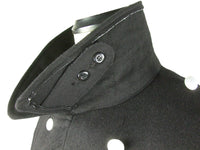 WW2 German Elite Enlisted Black Wool Greatcoat Overcoat