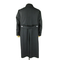 WW2 German Elite Enlisted Black Wool Greatcoat Overcoat