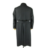 WW2 German Elite Enlisted Black Wool Greatcoat Overcoat