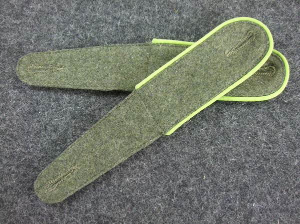 WWII German Shoulder Board Fieldgrey Board + Light Green Pipe