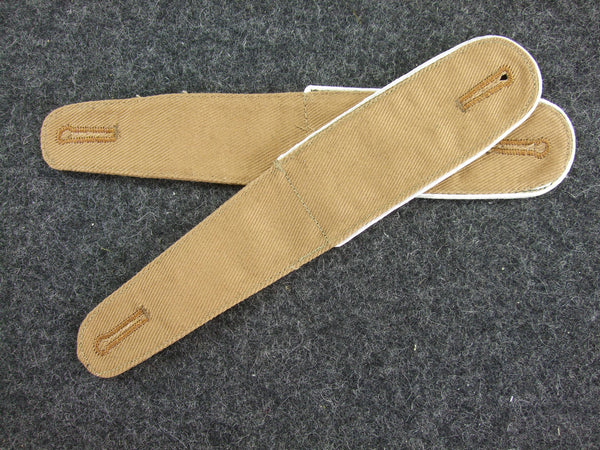 WWII German Shoulder Board DAK Sand Board With White Pipe