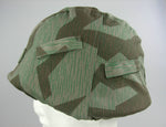 WWII German Splinter Camo Helmet Cover