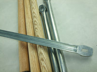 WWII German Aluminum Tent Pegs Zeltbahnen Bag Set