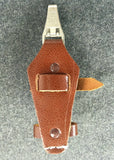 WWII German Vertical Dagger Hanger Brown Repro