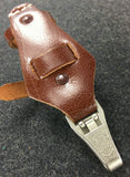 WWII German Vertical Dagger Hanger Brown Repro