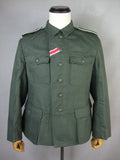 WWII German WH Soldier HBT M42 Field Tunic Jacket
