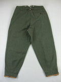 WWII German Mountain Troops M37 Field Gray Trousers Pants