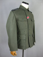 WWII German M43 EM Wool Field Grey Tunic Elite