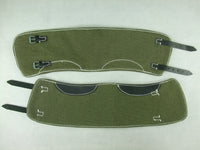 WW2 German Leggings Top Linen Green Extended + 10 CM