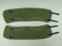 WW2 German Leggings Top Linen Green Extended + 10 CM
