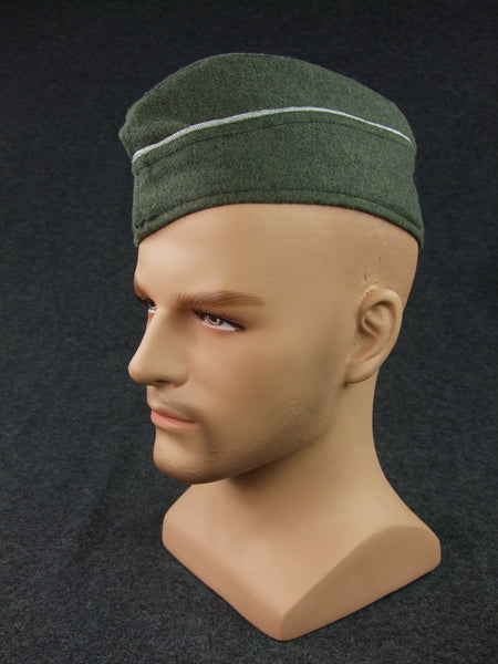 WWII German Elite M40 Wool Side Cap Officer Fieldgrey